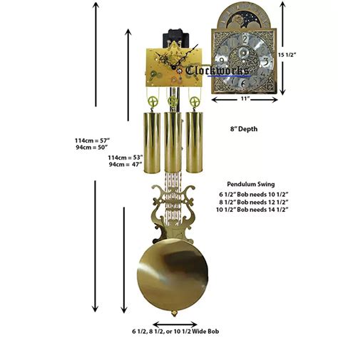grandmother clock pendulum