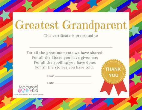 Grandparents Day Printable Everyday Learn and Play