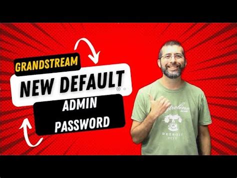 Grandstream Access Point Default Password