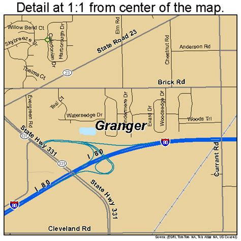 Granger In Map