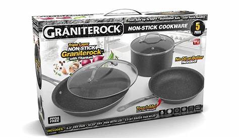 As Seen On TV 5pc. Granite Rock Cookware Set Shop Your
