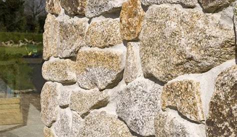 Granite Walling Stone Wall Background. Dolly Shot Of Wall Texture