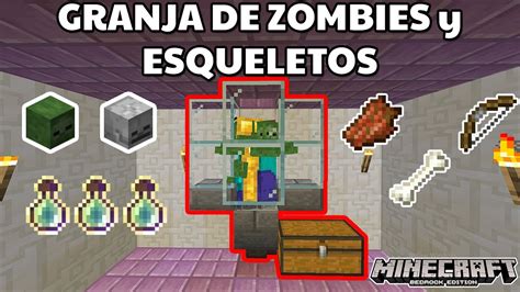 granja de zombies con spawner minecraft 1.10