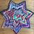 granny star blanket crochet pattern