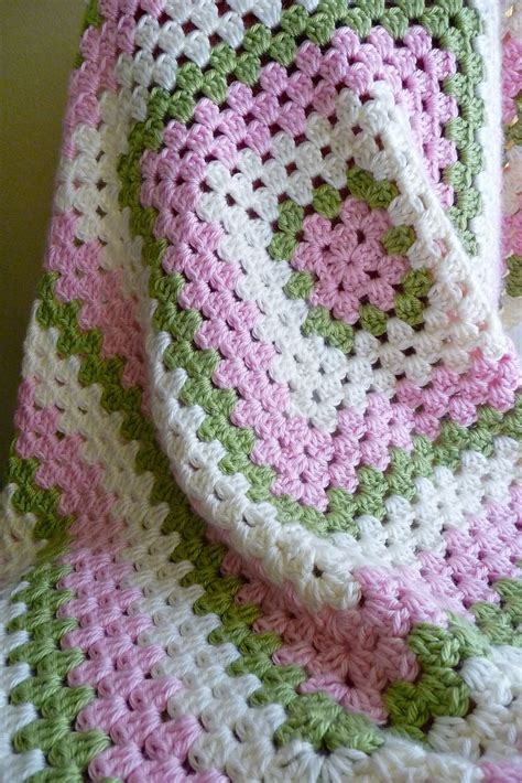 Granny Square Blanket Pattern Uk