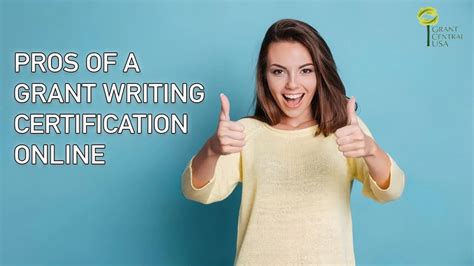 grant writing certification programs online