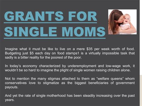 Unlock Financial Support: Grants for Single Moms Empowering Your Journey