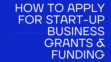 grants for start up business uk