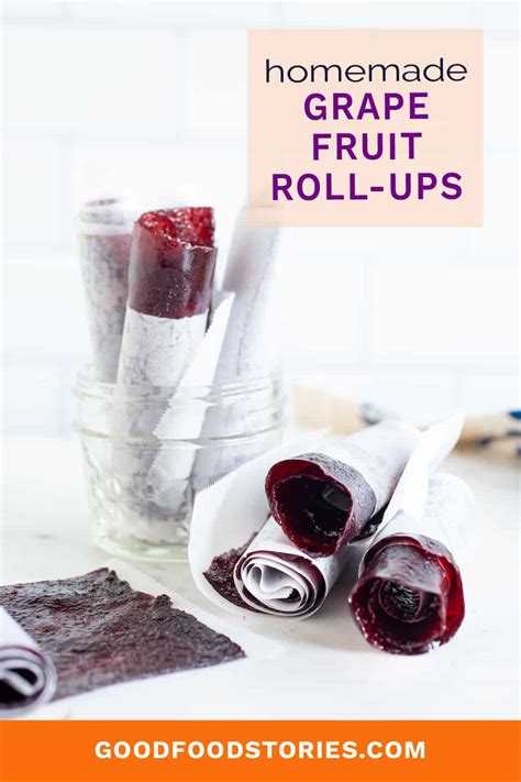 Grape Fruit Roll Ups