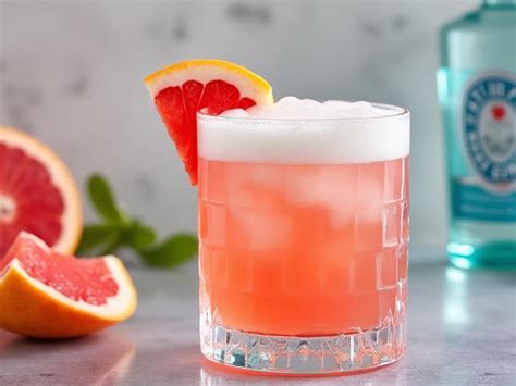 Grapefruit Gin Sour