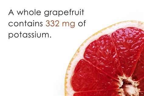 Grapefruit High In Potassium