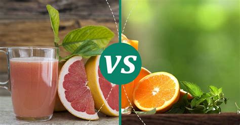 Grapefruit Juice Vs Grapefruit