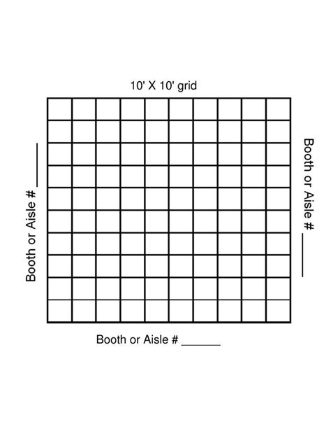 Graph Paper 10X10