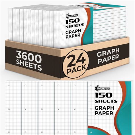 Graph Paper Bulk Sheets