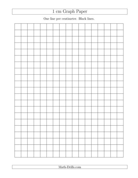 Graph Paper Elementary Printable