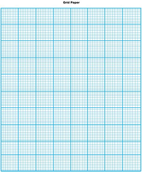 Graph Paper Printable 1Mm