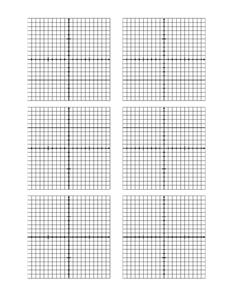 Graph Paper Printable 6 Per Page