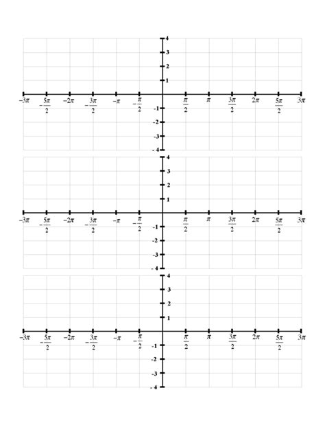 Graph Paper Trig Functions
