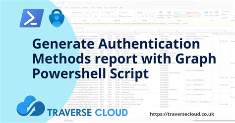 graph powershell authentication methods