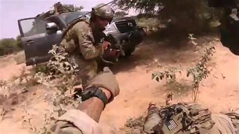 graphic combat footage