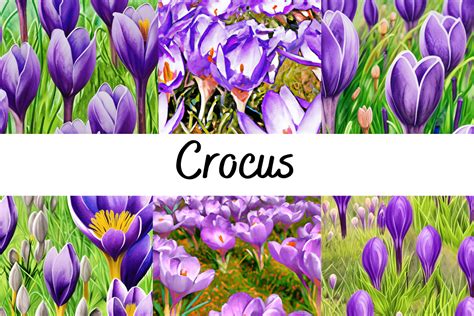 Graphic Crocus