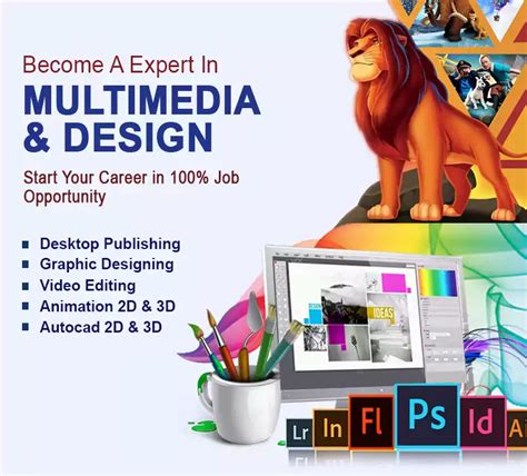 Graphic Design And Multimedia Course