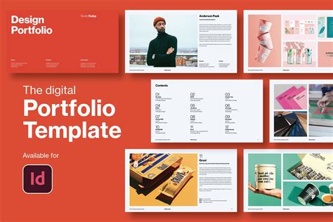 graphic design portfolio presentation examples