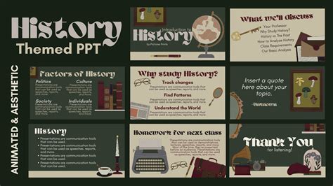 graphic presentation example history