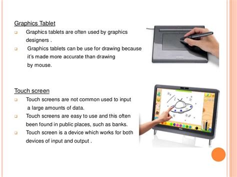 Graphic Tablet Is Input Or Output Device