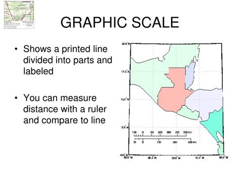NUMERICAL AND GRAPHIC SCALES ON MAPS Página web de