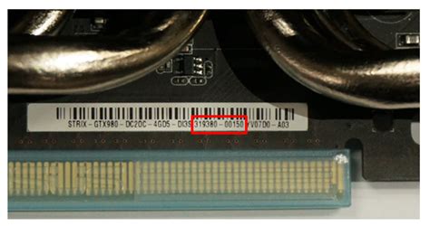 Graphics Card Check Number