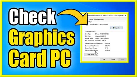 Graphics Card Checker