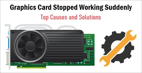 Graphics Card Stopped Working