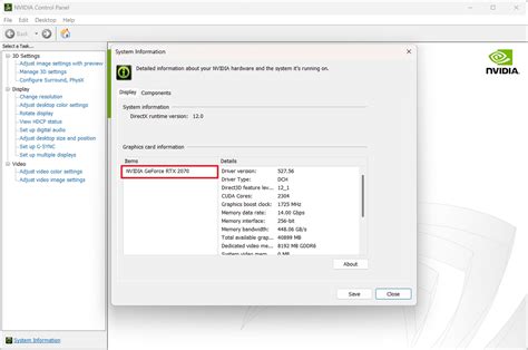 Graphics Card System Check