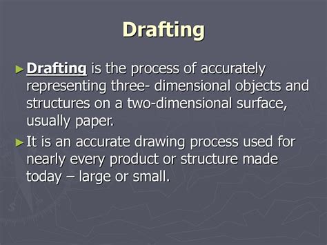Graphics Drafting Meaning