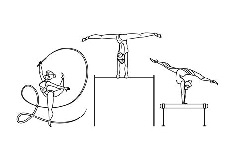 Graphics Of Gymnastics