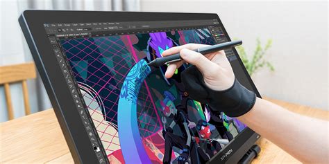 graphics tablet with pen display