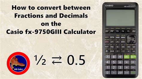 Graphing Calculator Change Into Fraction