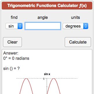 Graphing Calculator Online Trigonometric Functions