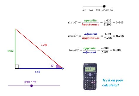 Graphing Calculator Triangle
