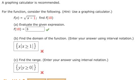 Graphing Function Notation Calculator
