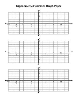 Graphing Paper For Trigonometric Functions