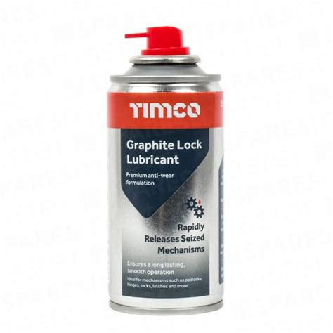graphite based lock lubricant