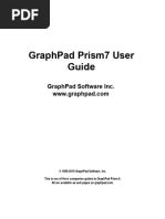 Graphpad Tutorial Pdf
