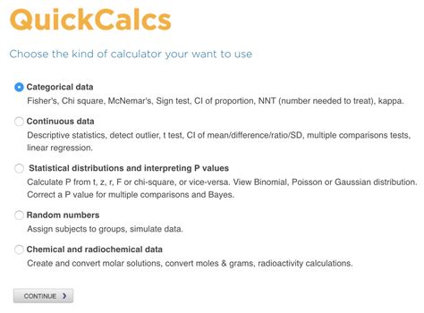 Graphpad.com/Quickcalcs