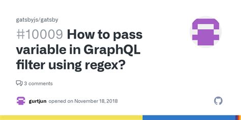 Graphql Filter Variable