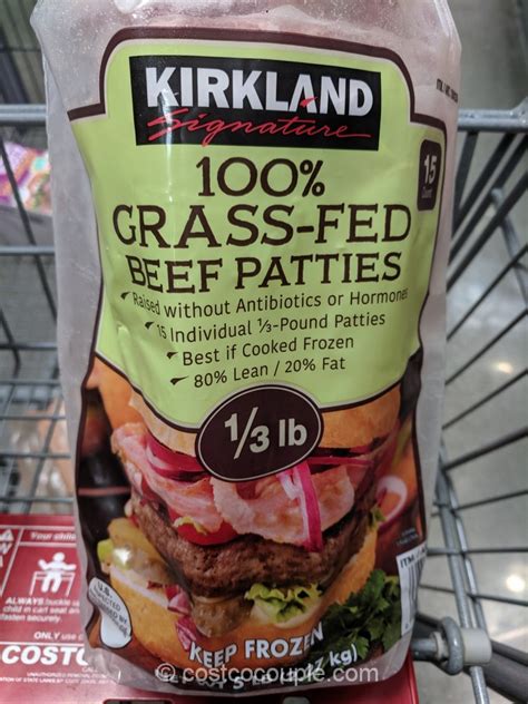 Grass Fed Beef Patties Kirkland