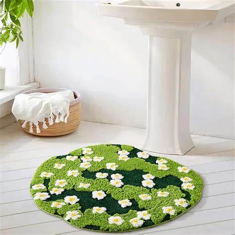 Grass Green Bath Mat