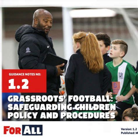 grassroots football safeguarding policy