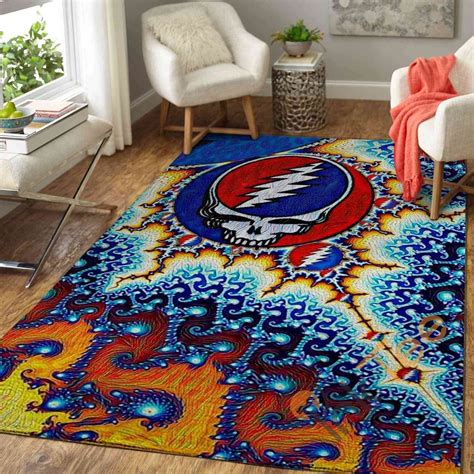 grateful dead area rug